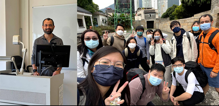Da Silva works as a teaching assistant in applied linguistics at CUHK