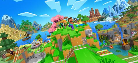 Minecraft gameplay
