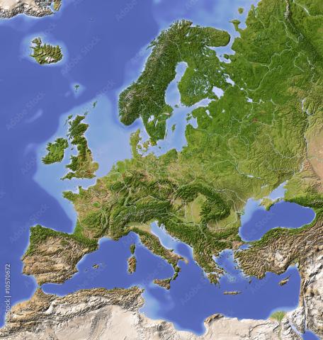 some europe map