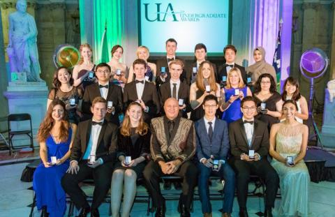 The undergraduate awards in Dublin